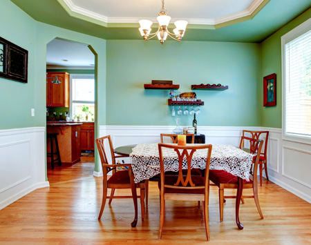 Dinning Room with Chair Railing in Jacksonville, FL